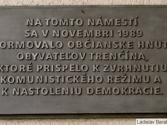 November 1989, moje hodnoty a postoje