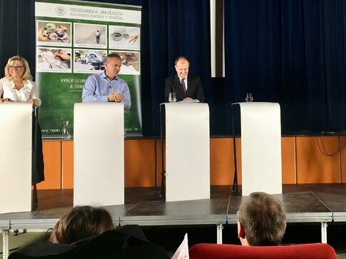Diskusia kandidátov na primátora mesta Trenčín