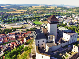 Trenčiansky hrad v lete